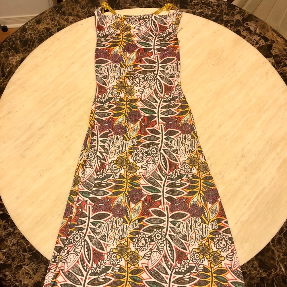 New Apple Bottoms Floral Printed Long Dress Size M